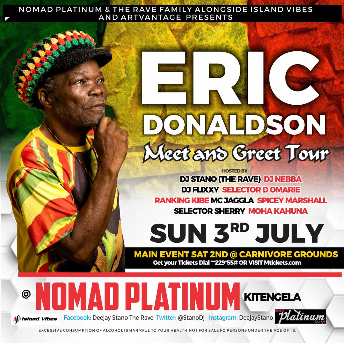 StanoDj's tweet photo. Wednesday settings for your weekly Reggae dose. 
#TheRaveKbc from 10pm. Masaa za wakuu aisee...
#ReggaeMusicSoNice https://t.co/3qTdlVJo3v