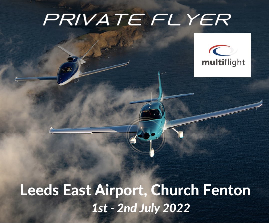 MultiflightUK's tweet image. Multiflight will be at Private Flyer , hope to see you there. #eliteevents #privateflyer