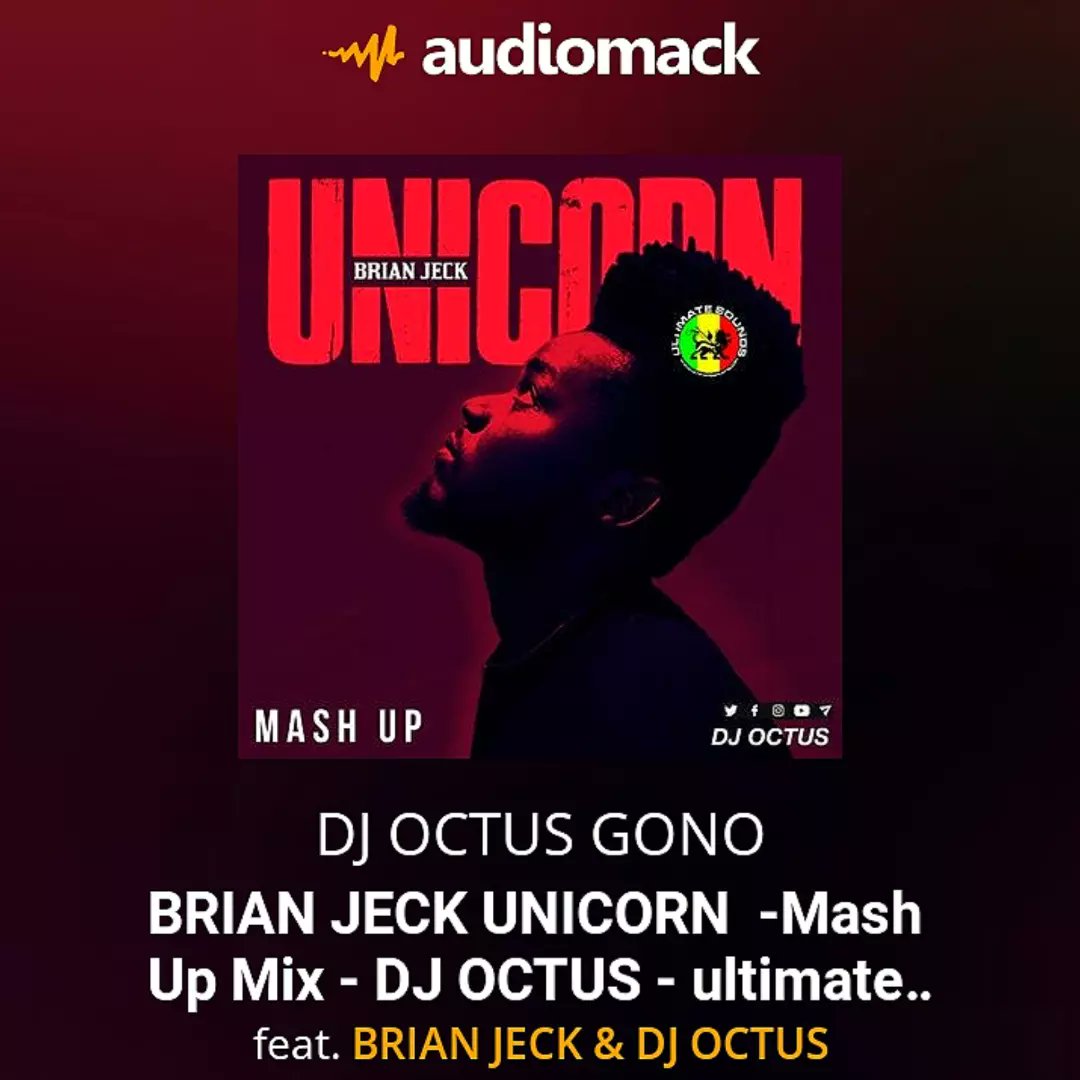 djoctus's tweet photo. #zimhiphop #zimdrillking #brianjeck #unicorn #album #mix

BRIAN JECK - UNICORN -Mash Up Mix - DJ OCTUS- ultimate sounds crew🔥🌈
YouTube link ⬇️
https://t.co/DYUXtC2t44
Audiomack link👇🏾
https://t.co/9yUsCtjIDd

Follow us on social media platforms for more weekly mixes https://t.co/K5DHOQei4A