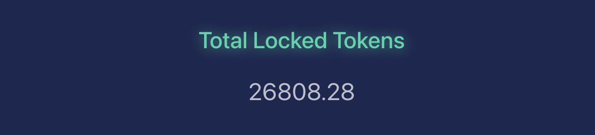 Hyper_Vault's tweet photo. Almost 10% of the supply already locked in the $VAULT...wen 50%? Only up soon? 

$VAULT #HYPERVAULT #VAULT #BSC #APY https://t.co/hTqmoGdmoX