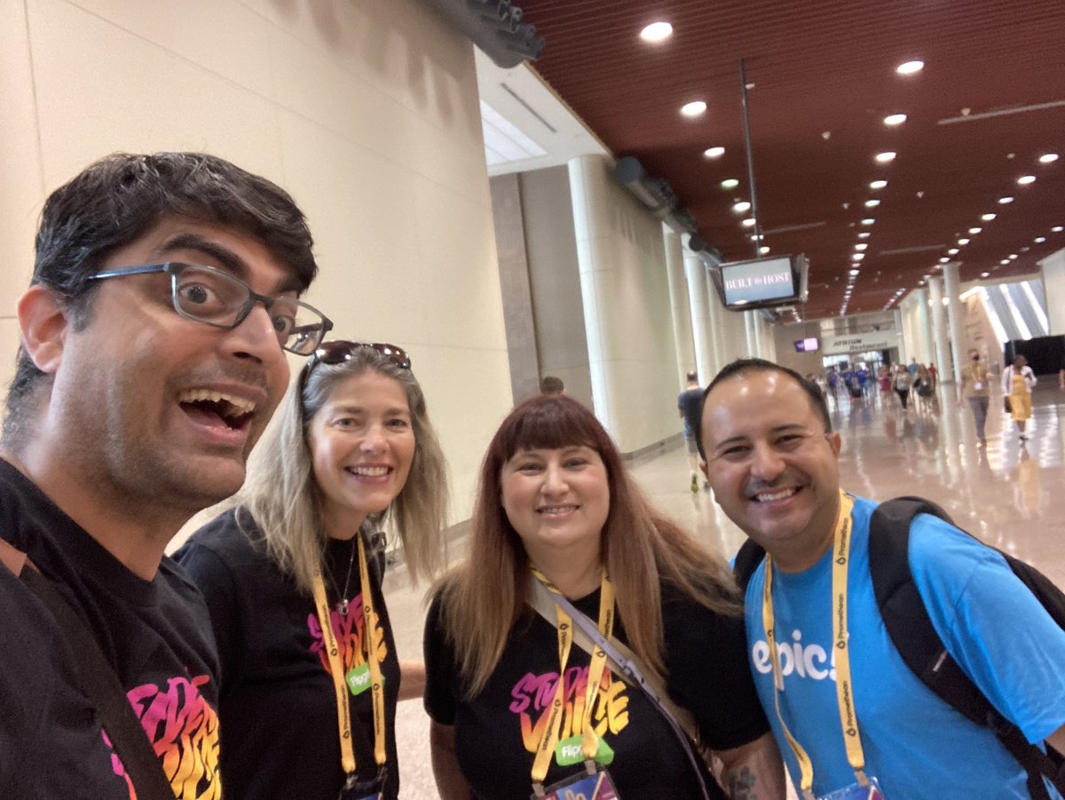 What a great #ISTE22! So many great ideas & finally (after WAY TOO LONG) got to meet & hug my PLN!