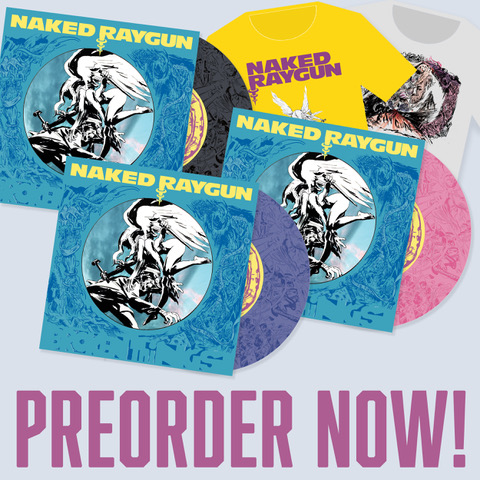 NRaygunOfficial's tweet photo. UPDATE! 🚨 The “Broken Things” etched 7” &amp; comic book are now available for pre-order! This also includes special edition t-shirts by James Romberger &amp; Josh Bayer, signed graphic novels, limited-edition colored vinyl, and more!

Get yours: https://t.co/nOerPBKvut https://t.co/pYfjgEIttc