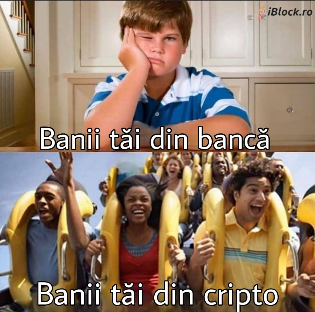 iBlockRo's tweet photo. Fiecare zi e o aventură în cripto. https://t.co/l8hOVsaCYf