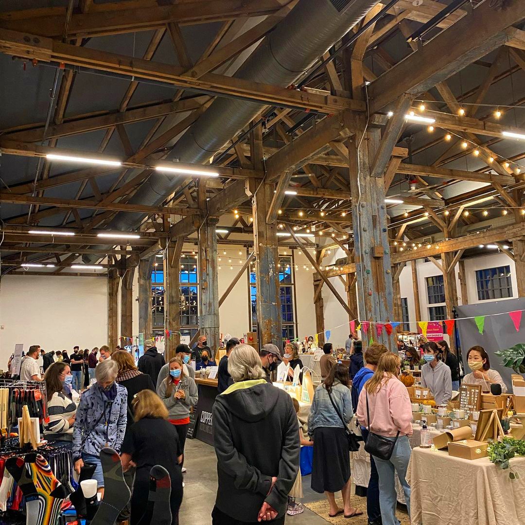 Come join the community fun! Shop from local vendors at the Shipyards Artisan Market. There will be a wide assortment of beautiful handcrafted products. From handmade soaps to clothing, chocolates, paintings, pottery and craft spirits. Find unique gifts! bit.ly/3001rYi