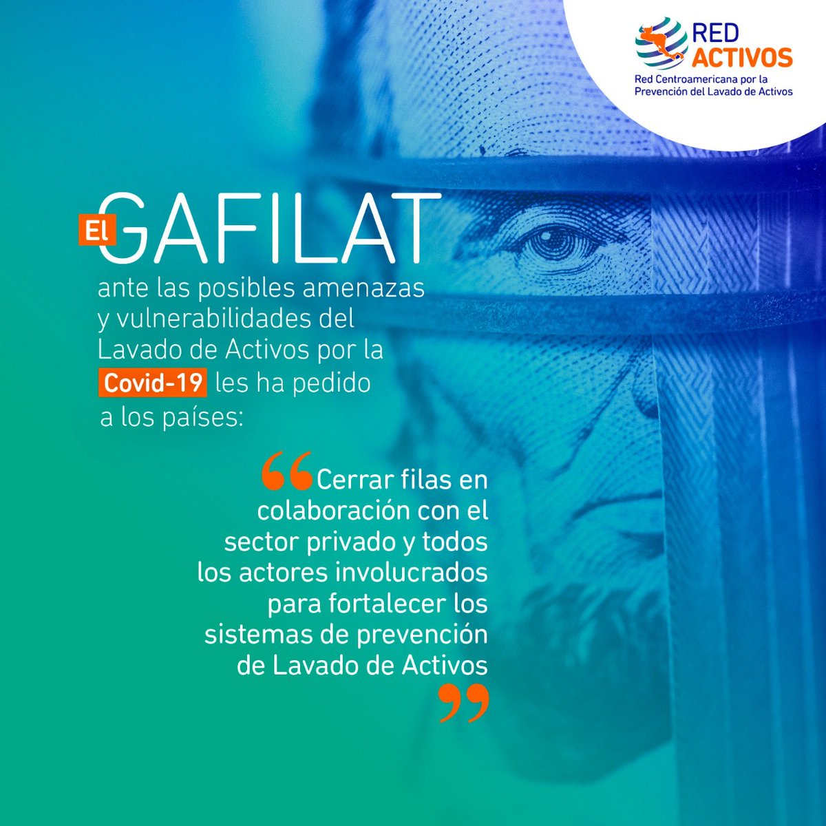 Articulo66Nica's tweet photo. 🦠🦠 El #COVID19 ha provocado que emergan nuevas amenazas y vulnerabilidades que dan lugar al #LavadoDeActivos, esto fue lo que #GAFILAT solicitó a los países para prevenir el delito
🌐 https://t.co/kxRbwvgHeK
#RedActivos #Centroamerica #Amenazas https://t.co/AddJSQlSxy