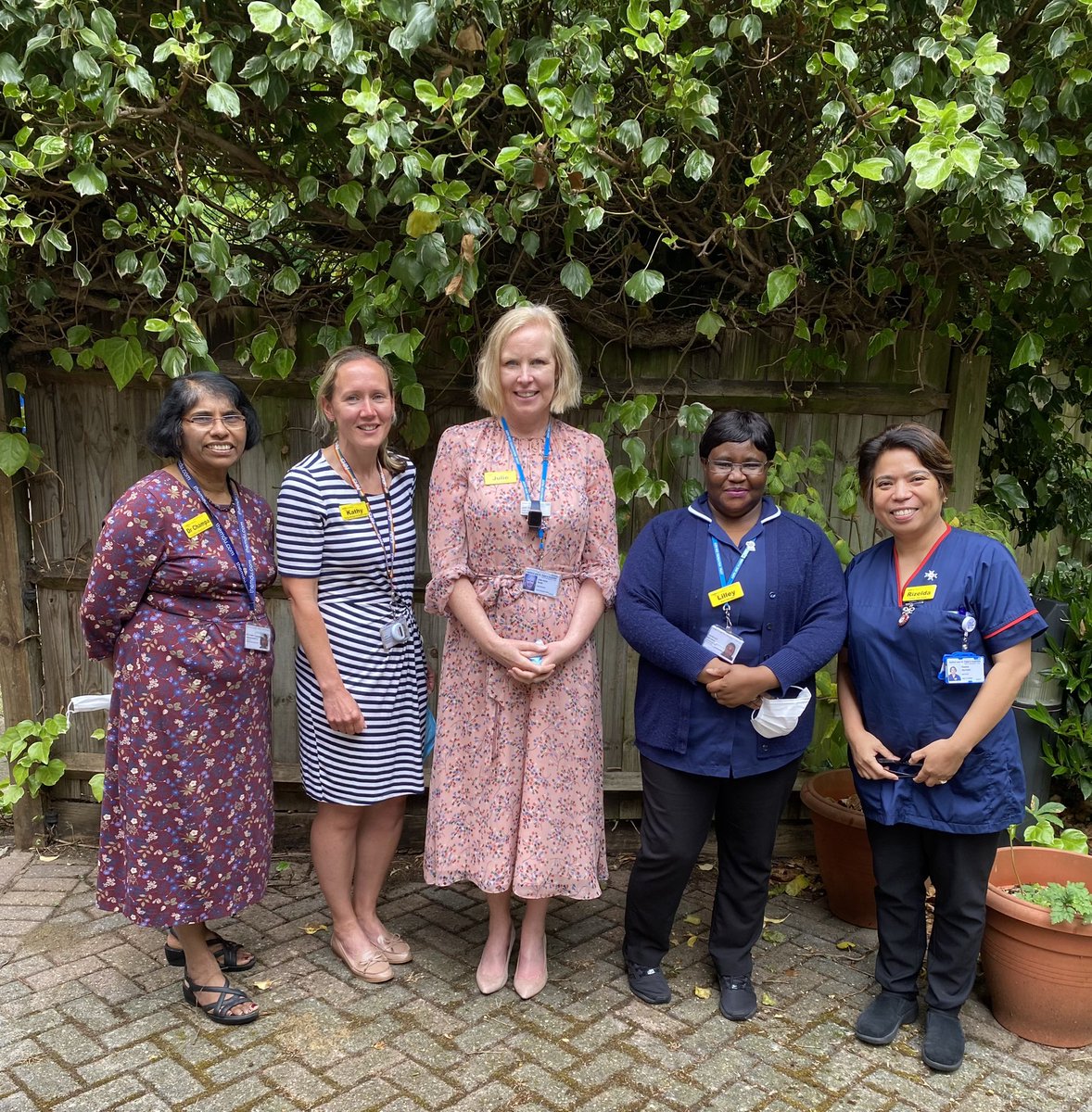 CEO Julie Smith visited us at Bradley Unit this morning, the team and our patients were so delighted to meet you. Thank you so much. <a href="/ASPHFT/">Ashford & St Peter's</a>