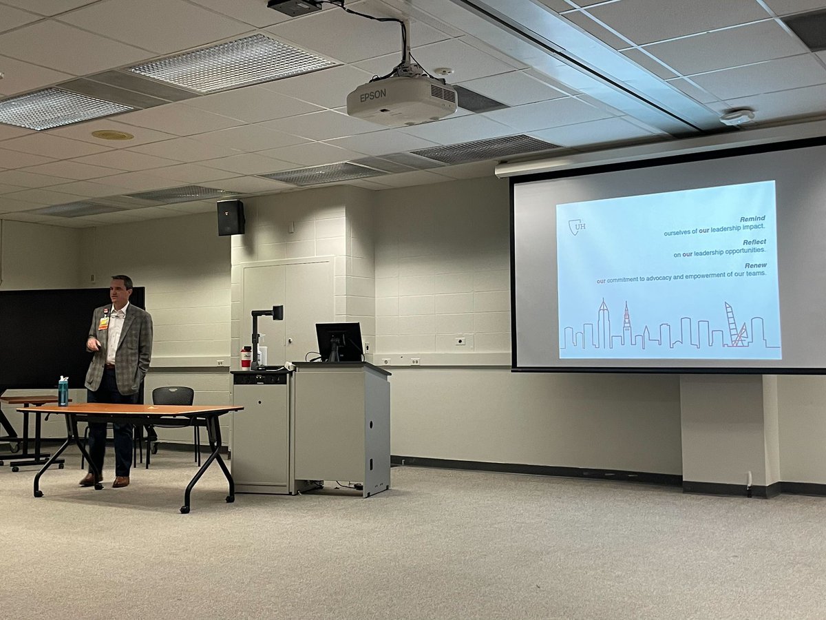 UHCMC_ED's tweet photo. Outstanding 1st #EMconf of ‘22-23 led by chiefs #PBR! From the #PillarsofEM to the Future of EM &amp; what it means to be an EM physician. A great start to the year! #CLErising #Believeland @CNM_CLE_EM @nobleultrasound @mjstull @lmccaff120 @Dr_G4Me @CgMack31 @grossoriley @Dani_Rao31 https://t.co/mApXFUd4zD