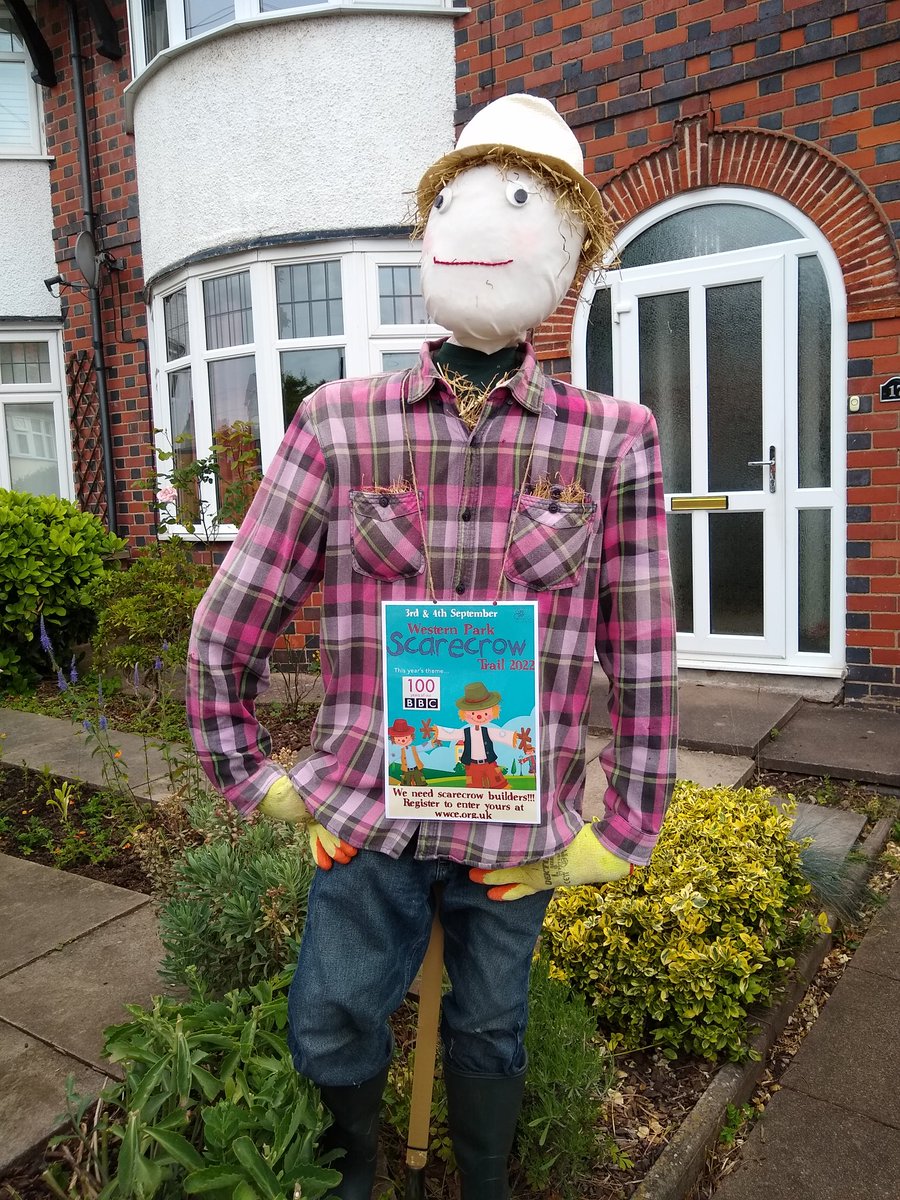 Scarecrow Sam is back! Fresh from a head-to-toe rebuild, he's on the lookout for more budding scarecrow builders to sign up for this year's trail. Don't let him down, without scarecrows, we don't have a trail. You can register here: wwce.org.uk