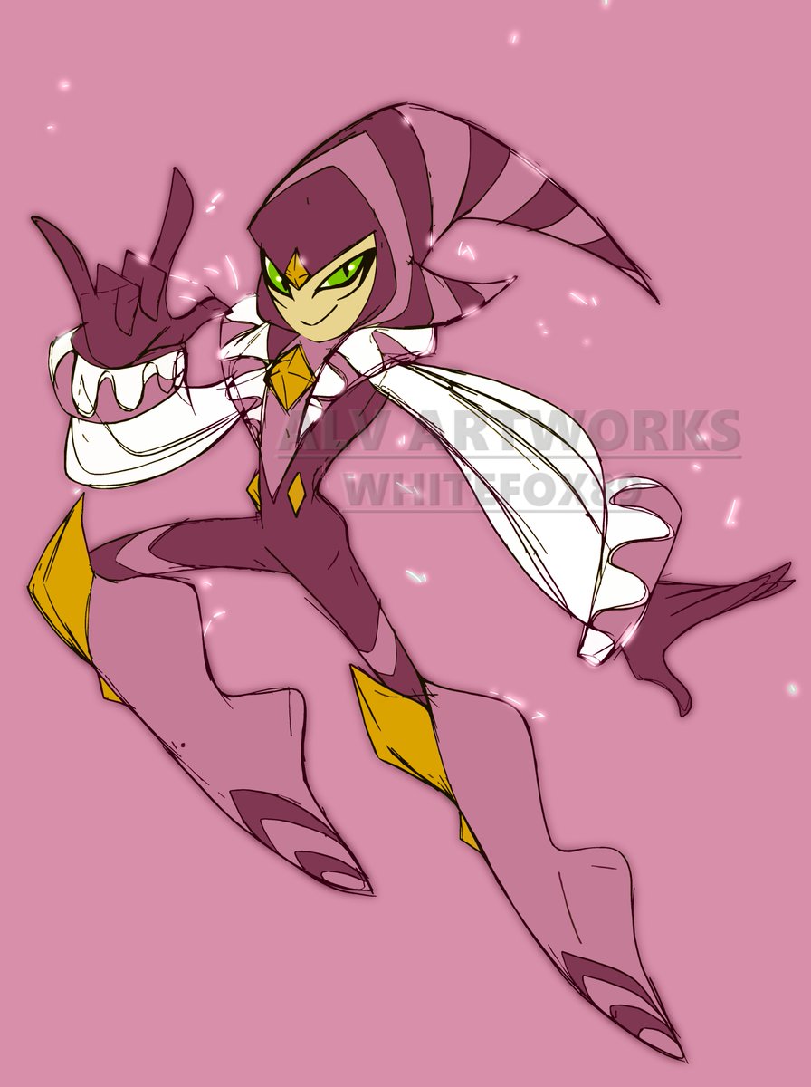 ALVWhitefox89's tweet photo. Some alternate colors for my illustration of "Selph" a deleted character from #NiGHTSintoDreams . I like the fully green one I showed earlier but thought these where a nice simple mix to this mysterious character. 💜💚💖✨ #Selph #illustration #fanart https://t.co/BDdpLm1uOI