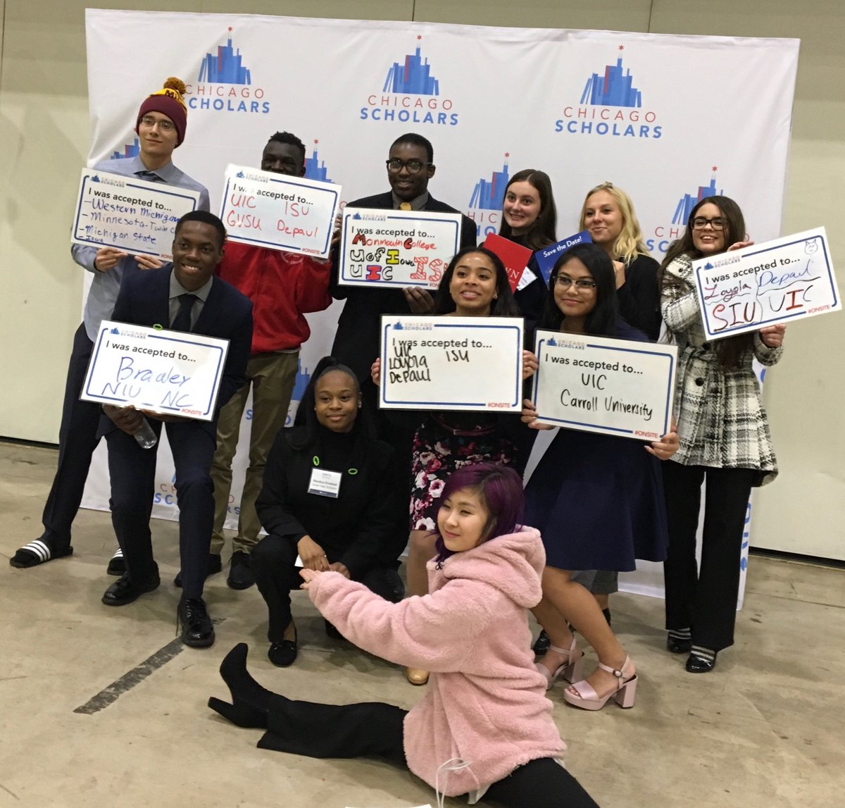 We're so grateful to have been awarded a grant through the <a href="/DarienRotary/">Darien Rotary</a> Grant Program! This grant will cover the costs for our scholars from <a href="/HinsdaleSouthHS/">Hinsdale South HS</a> and <a href="/DownersSouth/">DGS</a> to attend the OnSite College and Leadership Forum, hosted by <a href="/ChicagoScholars/">Chicago Scholars</a>!