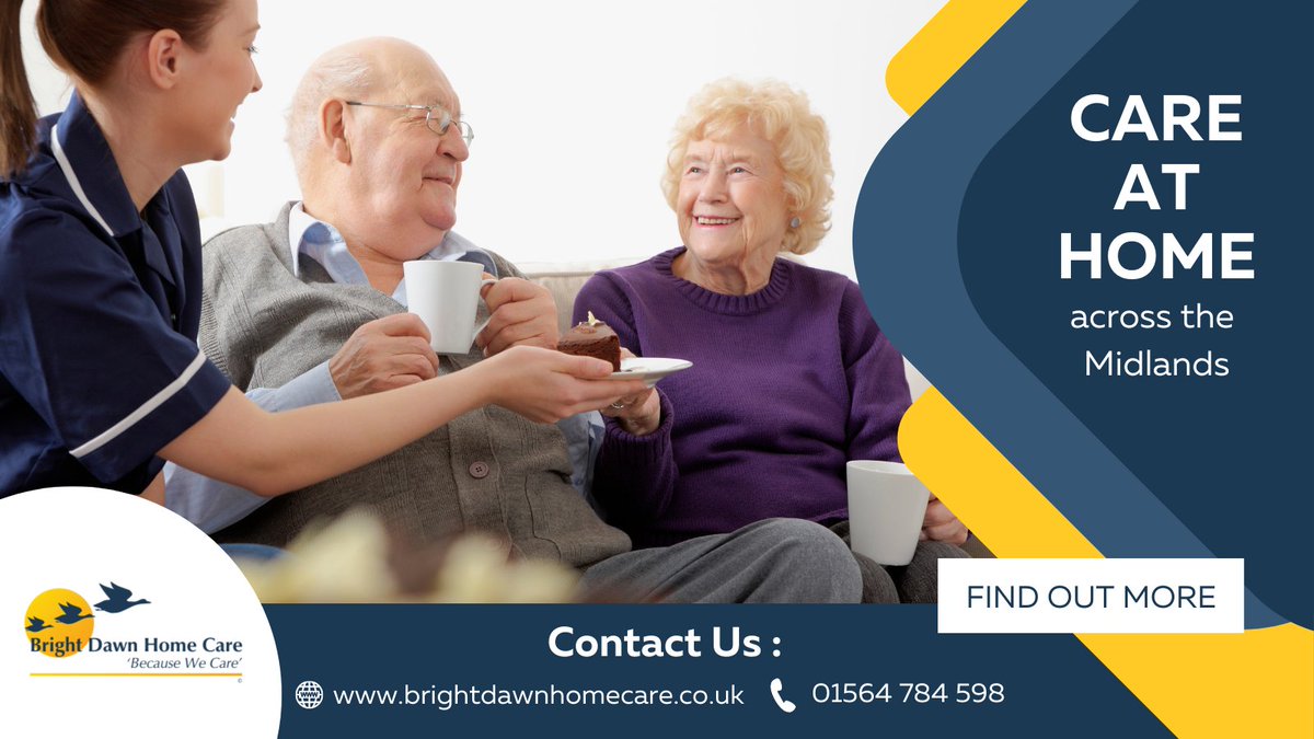 Live-in care across the Midlands, providing the best quality and consistent care service to our clients, each and every day. Supporting clients with around the clock care, enabling them to continue to live independently in their own home. Tel: 01564 784 598
#midlandshour