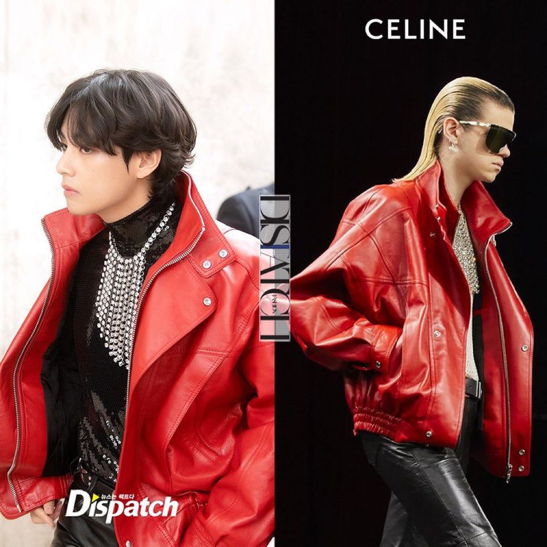 taehyung at CELINE fashion show 🇫🇷