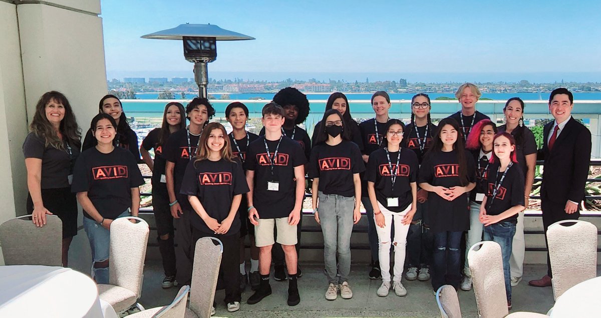mtol's tweet photo. An INCREDIBLE three days of #AVID4Possibility Summer Institute in San Diego FILLED with inspiring leaders - our INCREDIBLE Student Leaders, our inspiring CEO Dr. Thuan Nguyen, and the legendary &amp; phenomenal Mary Catherine Swanson! @AVID4College #Happy40plusAVID https://t.co/II5LtNH0yx