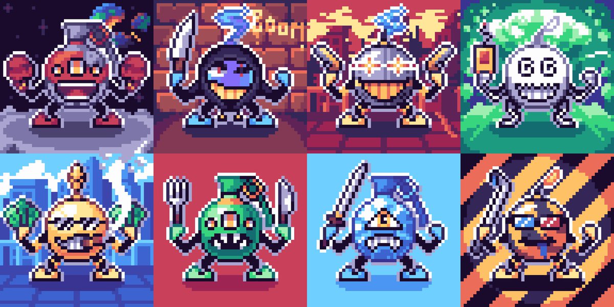 BomberzNFT's tweet image. Choose your fighter!