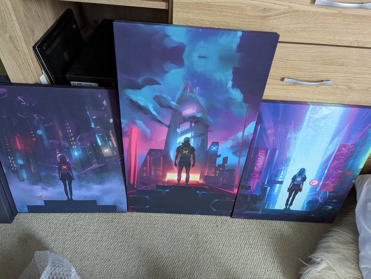 My wife had these canvas prints made for my birthday, it's not all just jpegs 😁

<a href="/fedos_art/">FedosArt</a>