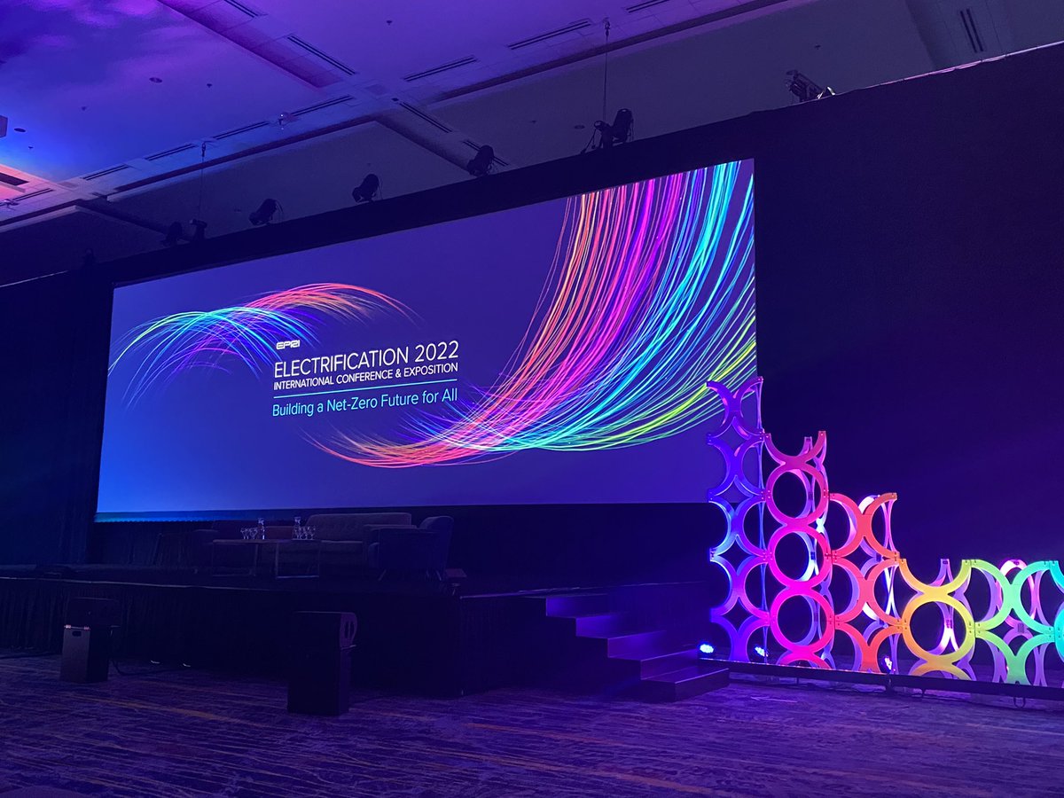 Front row seats for #Electrification2022 ⚡️electrifying ⚡️ afternoon plenary session with @DukeEnergy @xcelenergy @energy @USNavy @SCE and others! #electrictogether