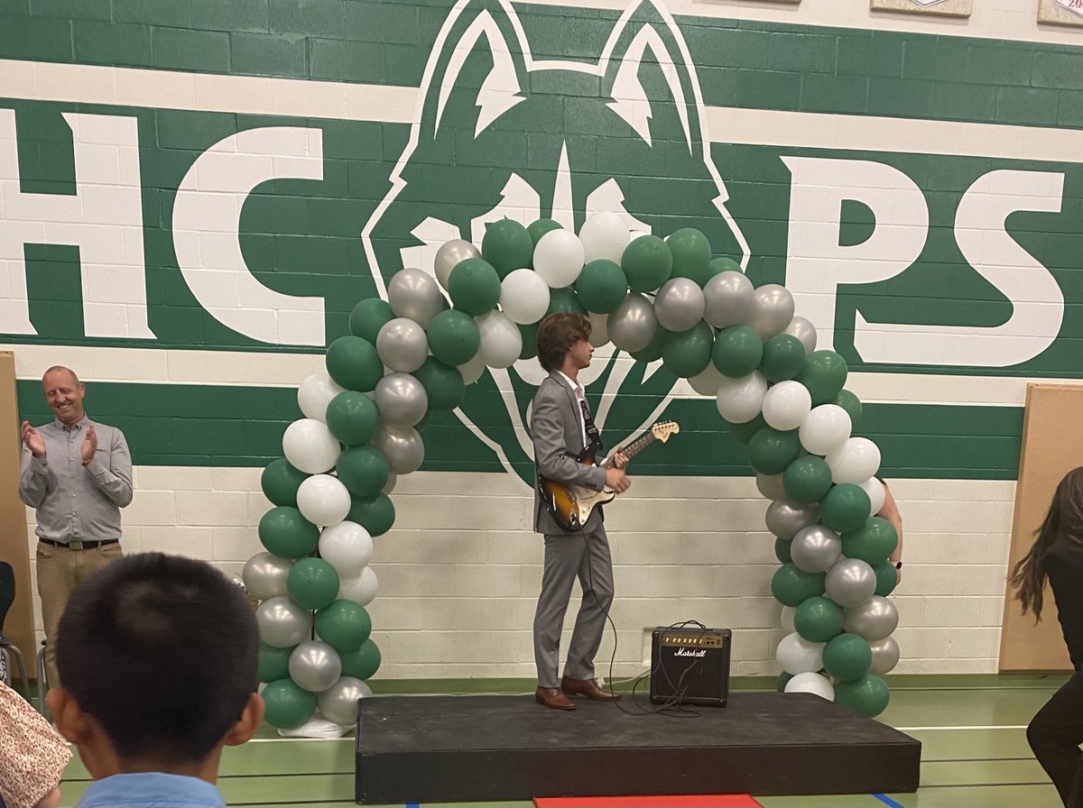 HCentennialPS's tweet photo. And we did it! Our Gr 8 leaving ceremony was a huge success. So great to recognize our students who represent our community! ⁦Yup we do love our music 🎶. ⁦@OCDSB⁩ https://t.co/toeZkcwCyR