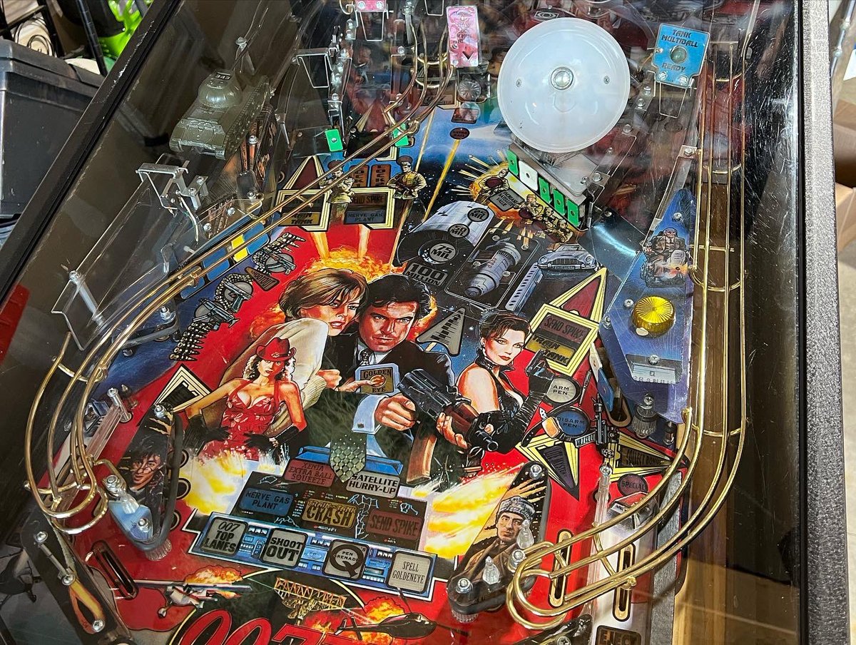 ThePinScientist's tweet image. Bond. James Bond.

Newest addition. 

TheEMScoreKeeper.com 

#Pinball
#PinballMod
#PinballMods
#PinballRepair
#PinballRestorations
#PinballCollector
#Gameroom
#Electromechanical
#SolidStatePinball
#SolidState
#Restoration