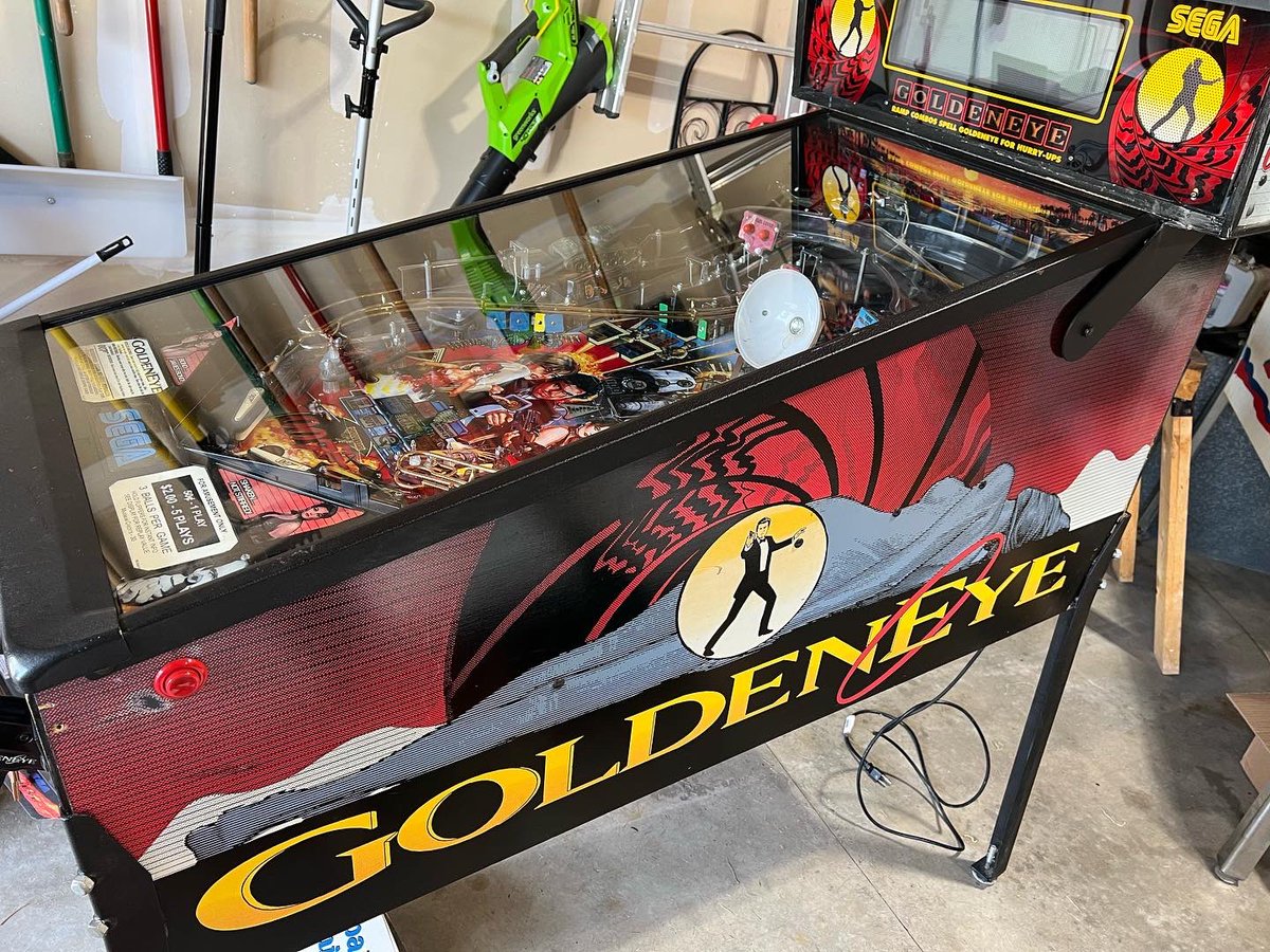 ThePinScientist's tweet image. Bond. James Bond.

Newest addition. 

TheEMScoreKeeper.com 

#Pinball
#PinballMod
#PinballMods
#PinballRepair
#PinballRestorations
#PinballCollector
#Gameroom
#Electromechanical
#SolidStatePinball
#SolidState
#Restoration