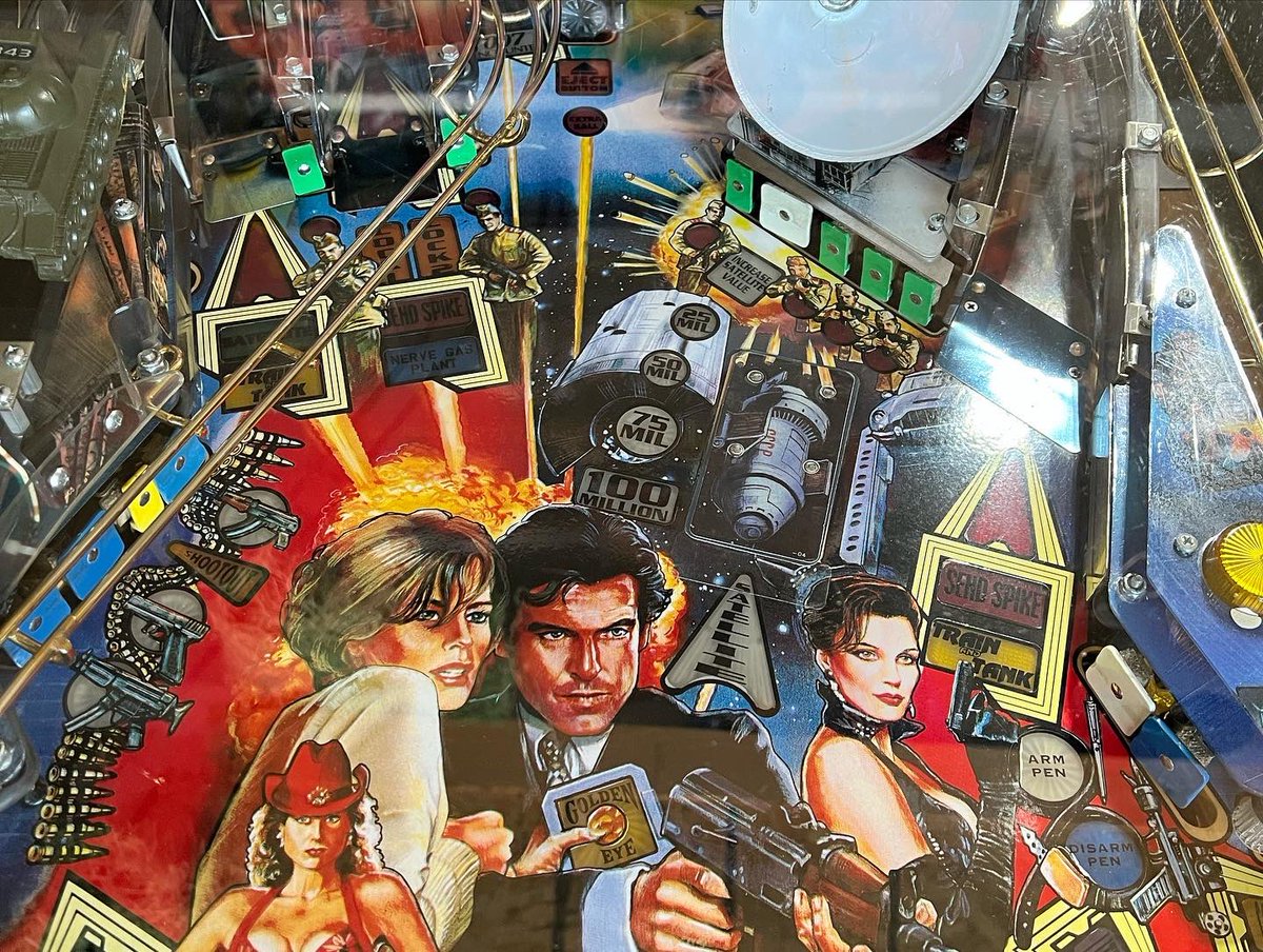 ThePinScientist's tweet image. Bond. James Bond.

Newest addition. 

TheEMScoreKeeper.com 

#Pinball
#PinballMod
#PinballMods
#PinballRepair
#PinballRestorations
#PinballCollector
#Gameroom
#Electromechanical
#SolidStatePinball
#SolidState
#Restoration