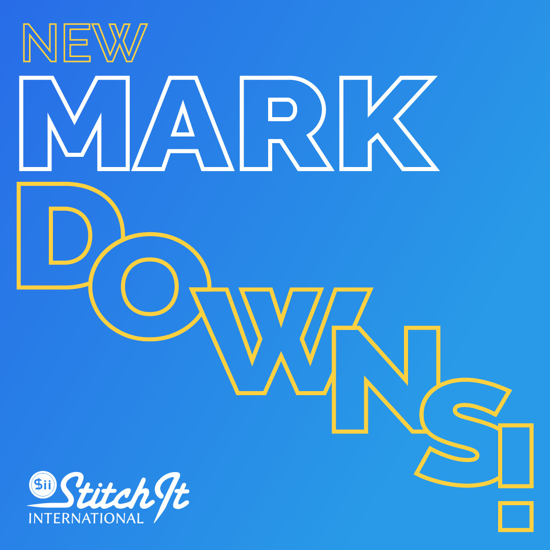Stitch_it_Intl's tweet photo. Today is a great day for shopping and our clearance section is STOCKED! 🛍 Head over to https://t.co/r1ZdSZhBd2 for new markdowns on thread, needles, backing, and more. https://t.co/VtkldlB6JB