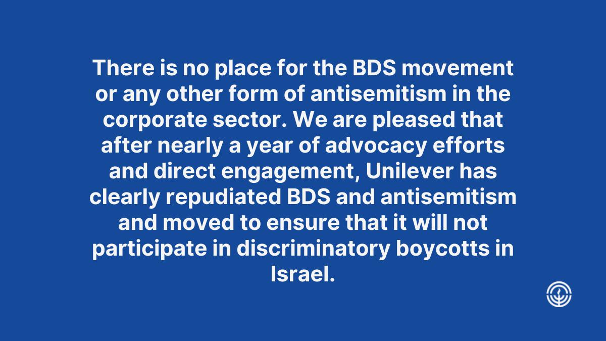 JFedWCNJ's tweet photo. Peace will come about through direct negotiations between the parties, not through the singling out and boycotting of one side. Read our full statement on Unilever's Ben &amp; Jerry's decision here https://t.co/kSWuu2pqzs https://t.co/mGqttdZr0T