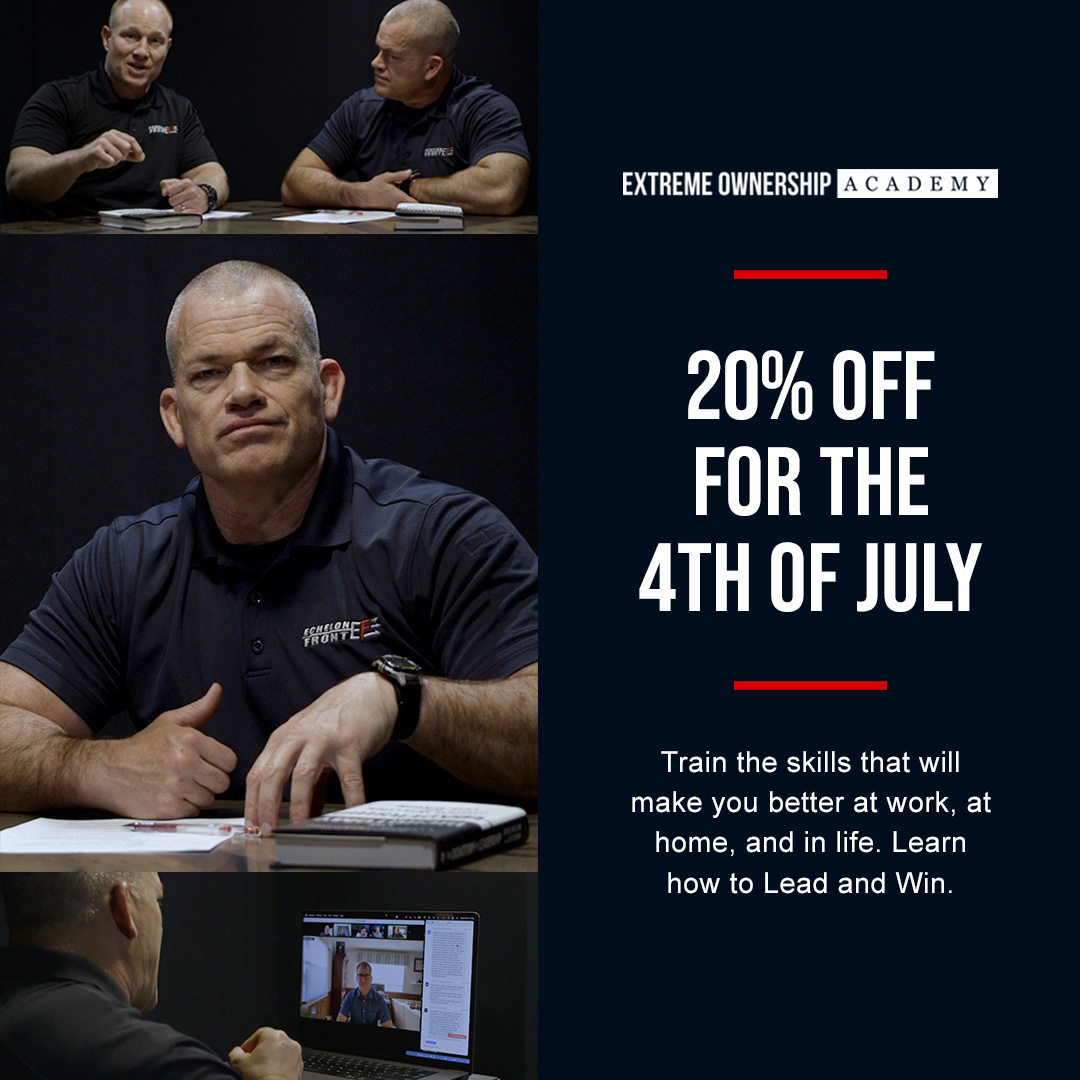 EchelonFront On Twitter Get 20 Off The Extreme Ownership Academy Now echelonfront-on-twitter-get-20-off-the-extreme-ownership-academy-now