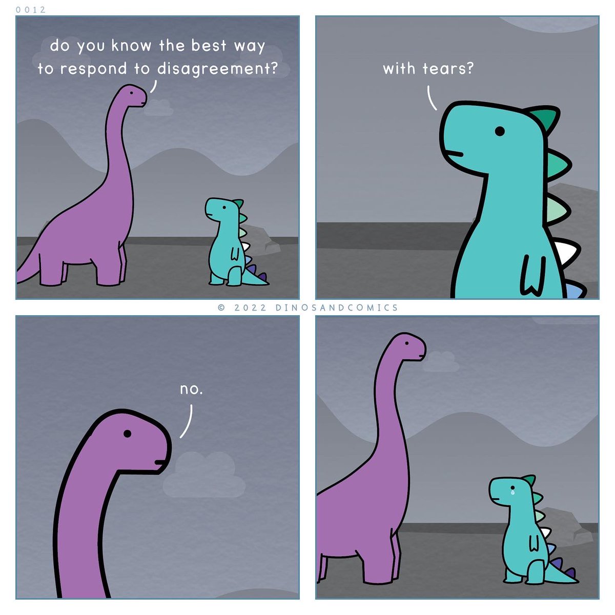 dinosaurcouch's tweet image. tears