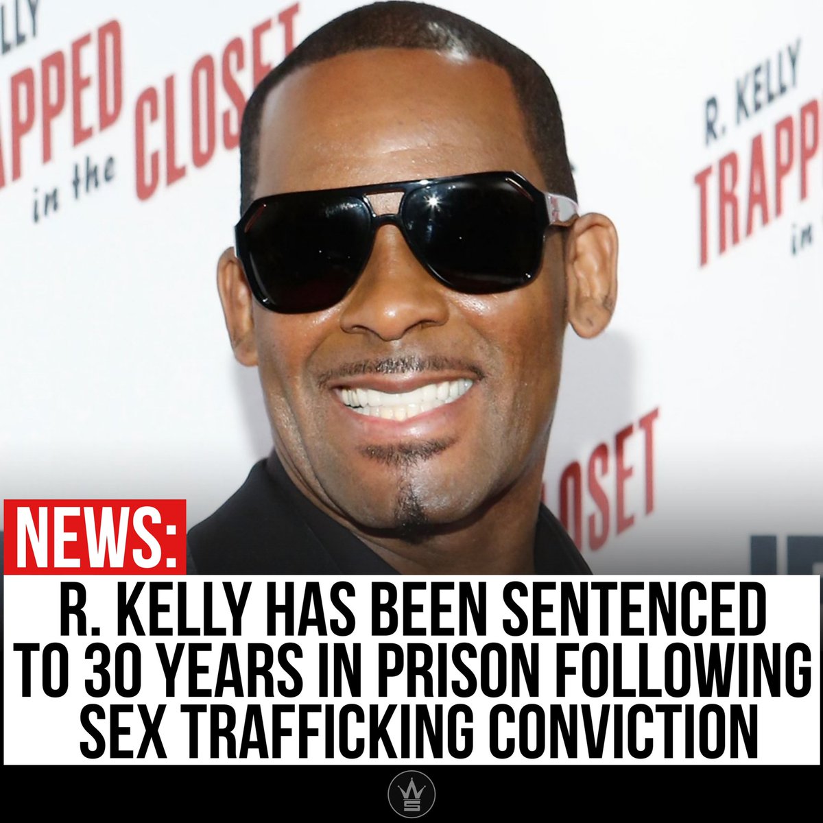 According to reports, #RKelly has been sentenced to 30 years in prison on federal racketeering and sex trafficking charges. Kelly is being held at a federal detention facility in Brooklyn but will be moved back to Chicago.