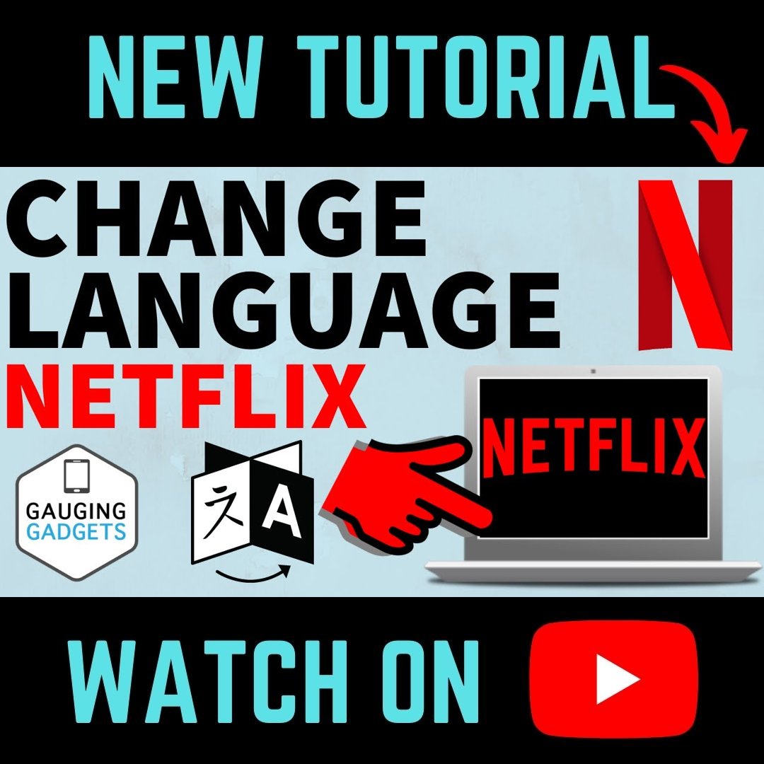 GaugingGadgets's tweet image. 👉youtu.be/00MeLA-vu9c How to Change Language on Netflix  #Netflix #NetflixTutorial #NetflixTip #netflixandchill #tech #HowTo