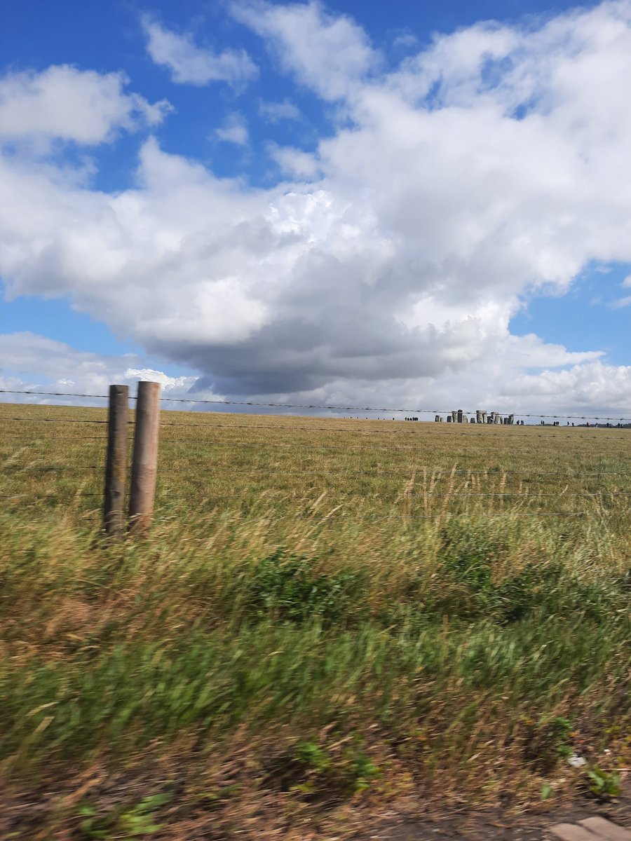 Day 29 #30DaysWild  driving past Stonehenge on our way for a day with the great bustards.