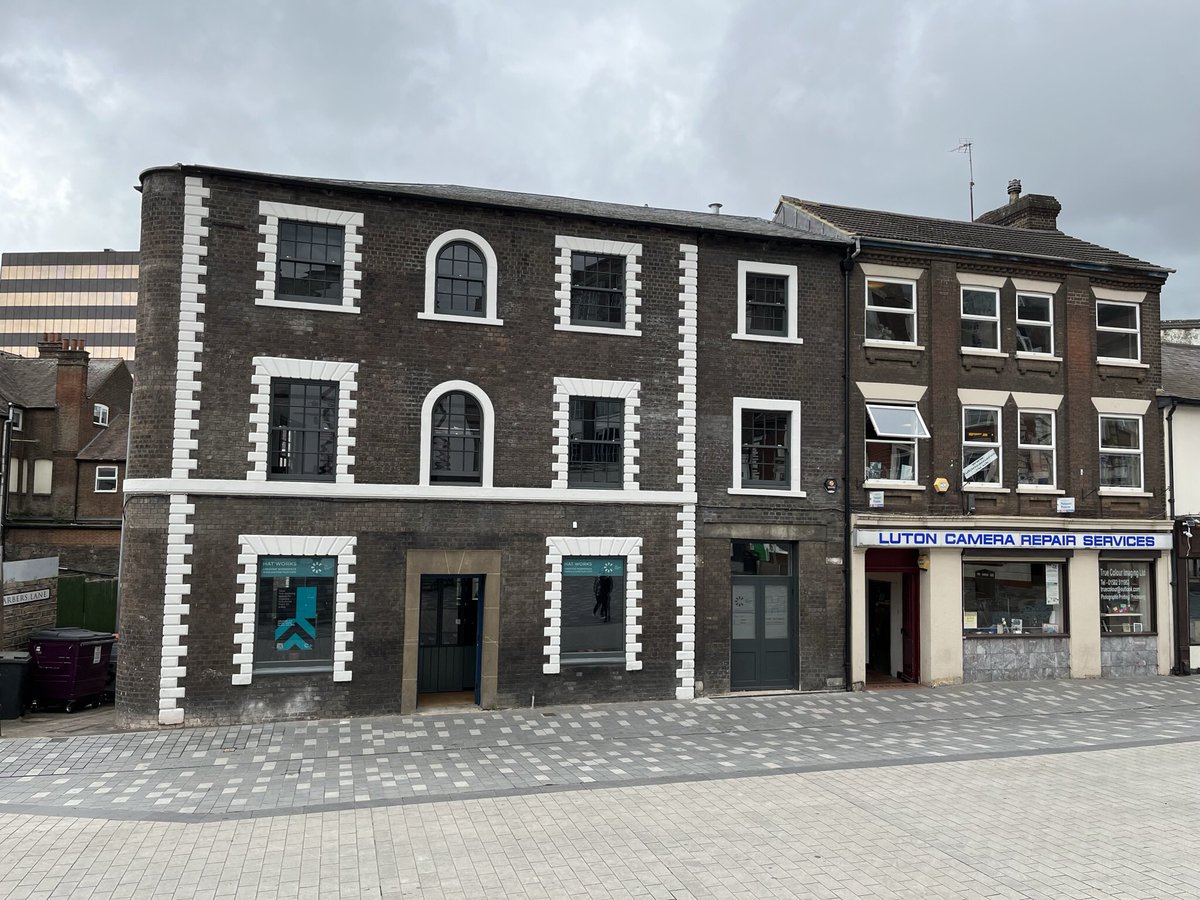 Thank you <a href="/MK11RBS/">Marie Kirbyshaw</a> and <a href="/culturetrustuk/">The Culture Trust Luton</a> for the opportunity to see the finished Hat Works. It’s been a while since I walked round and, wow, what a transformation. #heritage #creativeindustries #regeneration