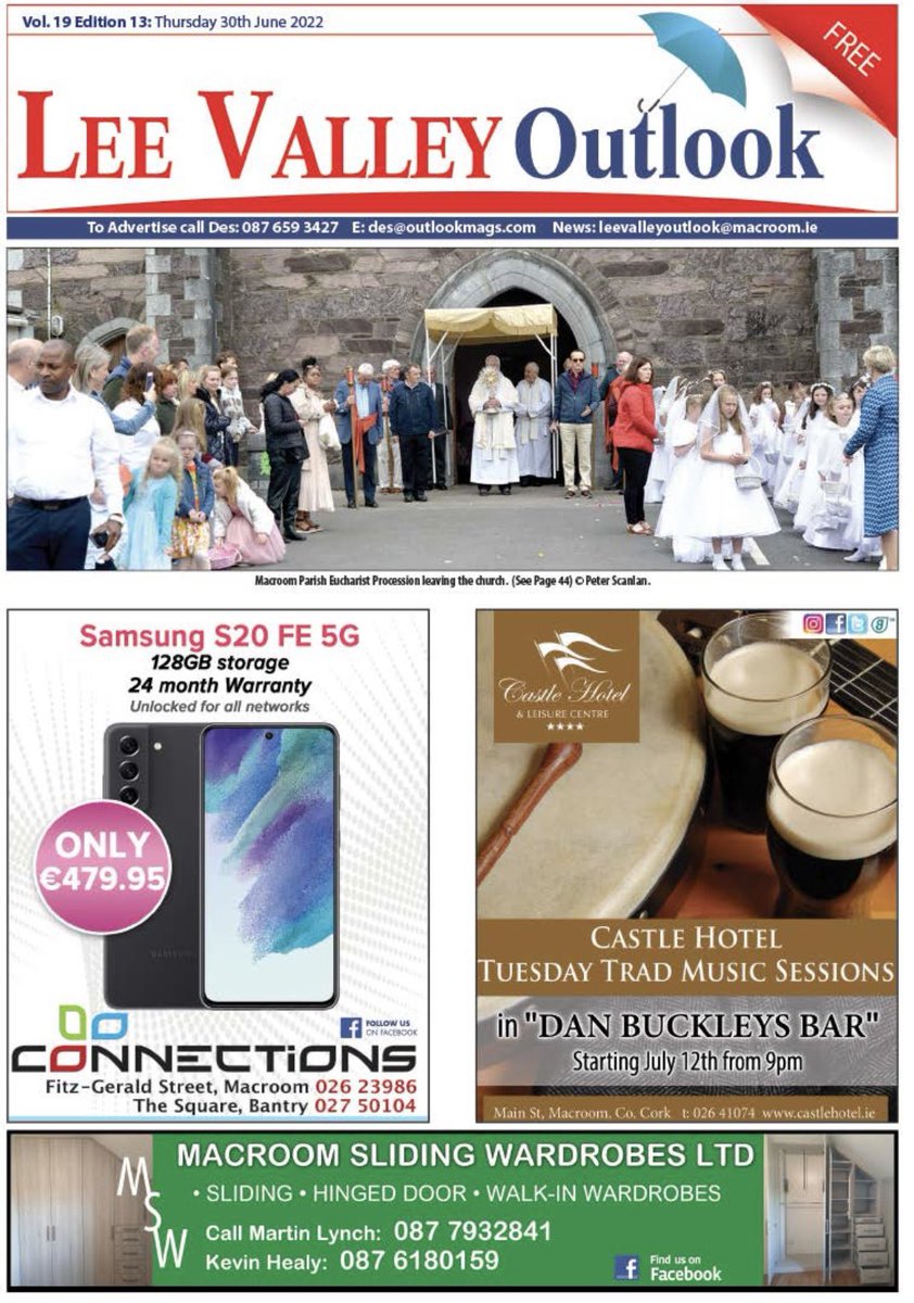 New edition <a href="/LeeVOutlook/">Lee Valley Outlook Magazine</a> in store and online in the morning.