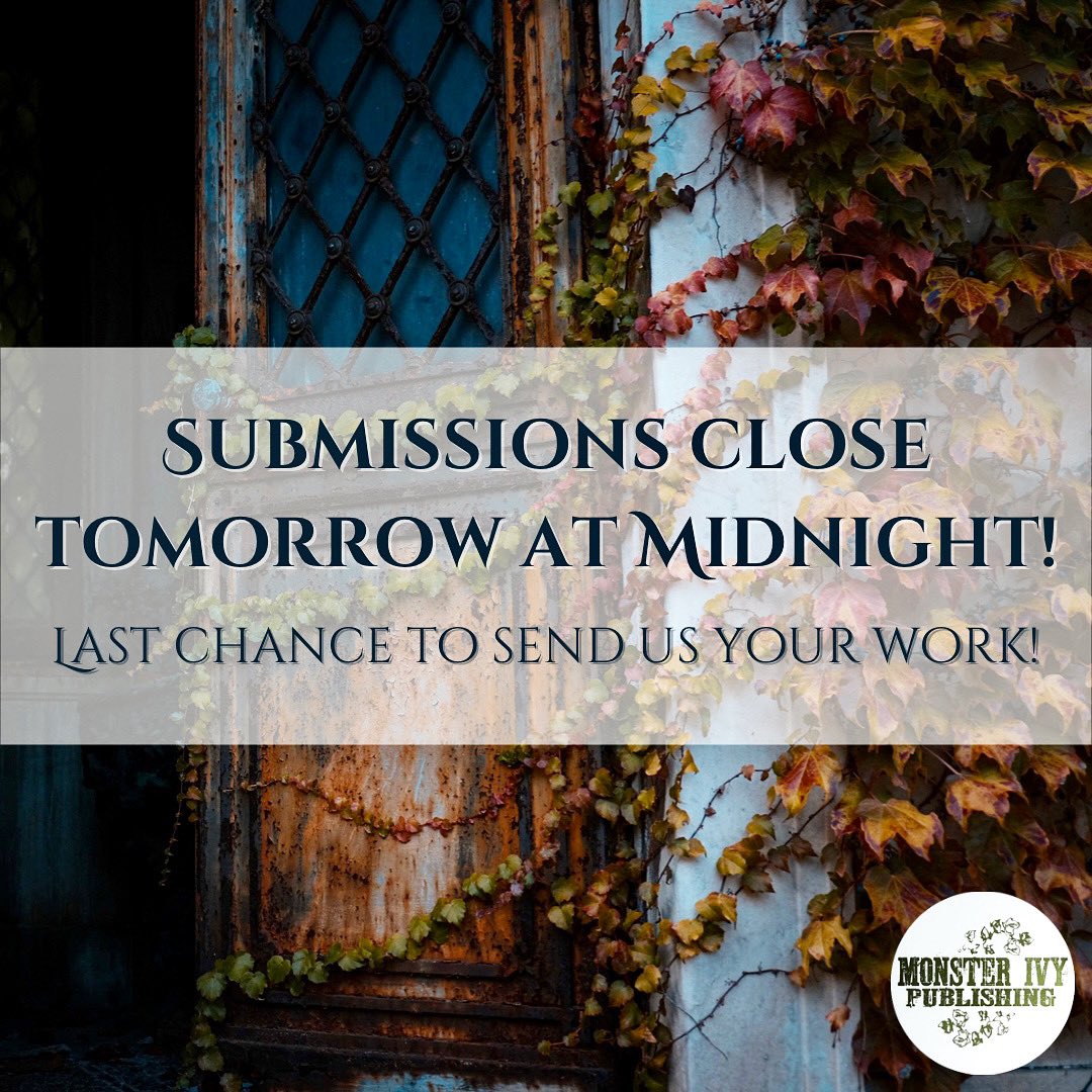 Submissions close tomorrow at midnight!