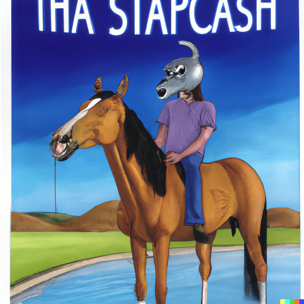 Prompt was BoJack Horseman in the film Spinal Tap. 