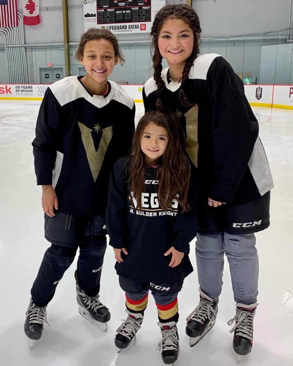 VGKWolverine's tweet photo. A truly perfect morning!!
Daddy daughter skate date at @LifeguardArena.
While some seek status, some seek wealth, I only want time!! Spending time with my girls is everything!! 

#hockey #vegasborn #hockeydad #girldad #girlshockey #usahockey https://t.co/AfALxma1iB