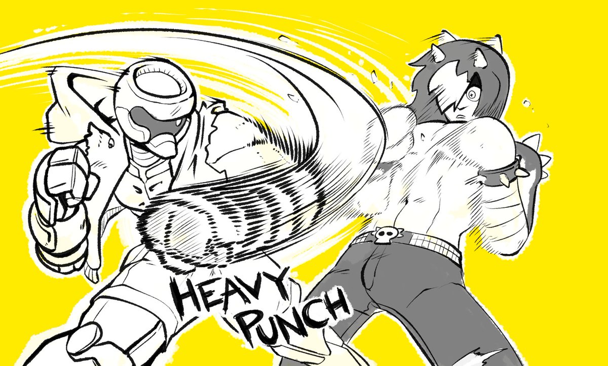 ThePixxxel's tweet photo. a quick and innocent little fight between @spicymancer's Sho-to and @RoyalsFlesh's Killian King

that combo seems familiar... https://t.co/u8ZKN7ULvH