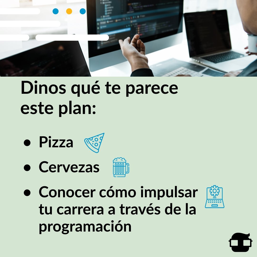 4geeksacademyES's tweet image. Este sábado 2 de julio, se llevará a cabo la tercera edición del Intro to Coding (de este año). Dinámicas, descuentos, pizzas🍕, cervezas 🍻 y muchas sorpresas para que descubras todos los beneficios de estudiar programación en 4Geeks. 🤓
Regístrate lnkd.in/geXgCAYn ✨