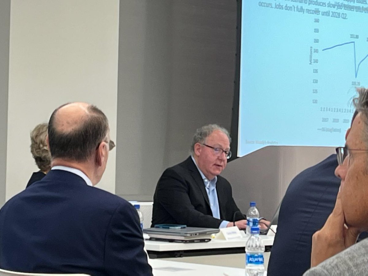 Frank Lenk of @MARCKCMetro is leading a discussion with the #KCRising steering committee around the impact of growth in startup jobs related to economic recovery and population growth. Innovation results in high value and correlates to a high standard of living. @BrookingsMetro