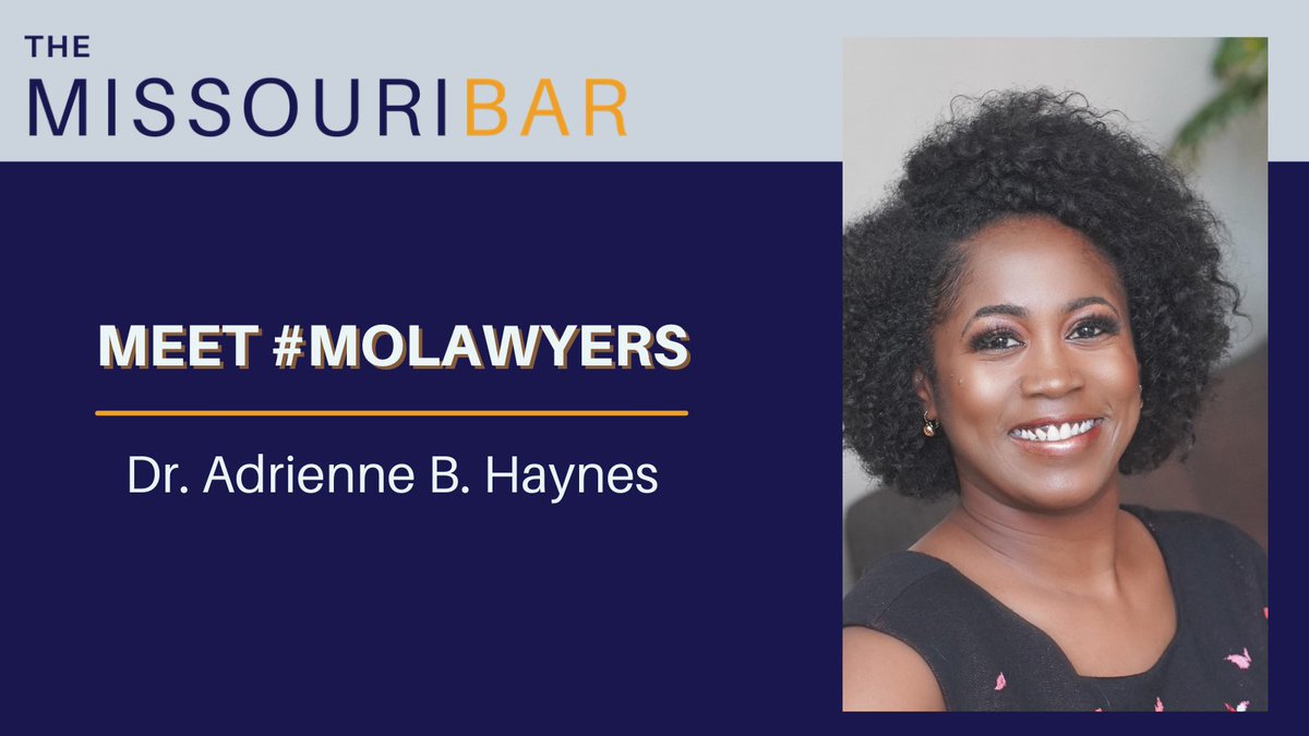 Meet this month's #MOLawyers spotlight: Adrienne Haynes. Haynes is managing partner of <a href="/SEEDLawLLC/">SEED Law, LLC</a>, and she believes businesses of all sizes need lawyers on their professional teams. ➡️ ow.ly/lXML50JJUvt
