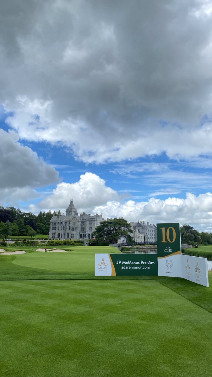 simonwattier's tweet photo. Hard to believe 9 of the top 10 players in the world are gonna be teeing up here in a few days. @TheAdareManor is ready for the big stage! #striveforgreatness https://t.co/bxiEYHZE14