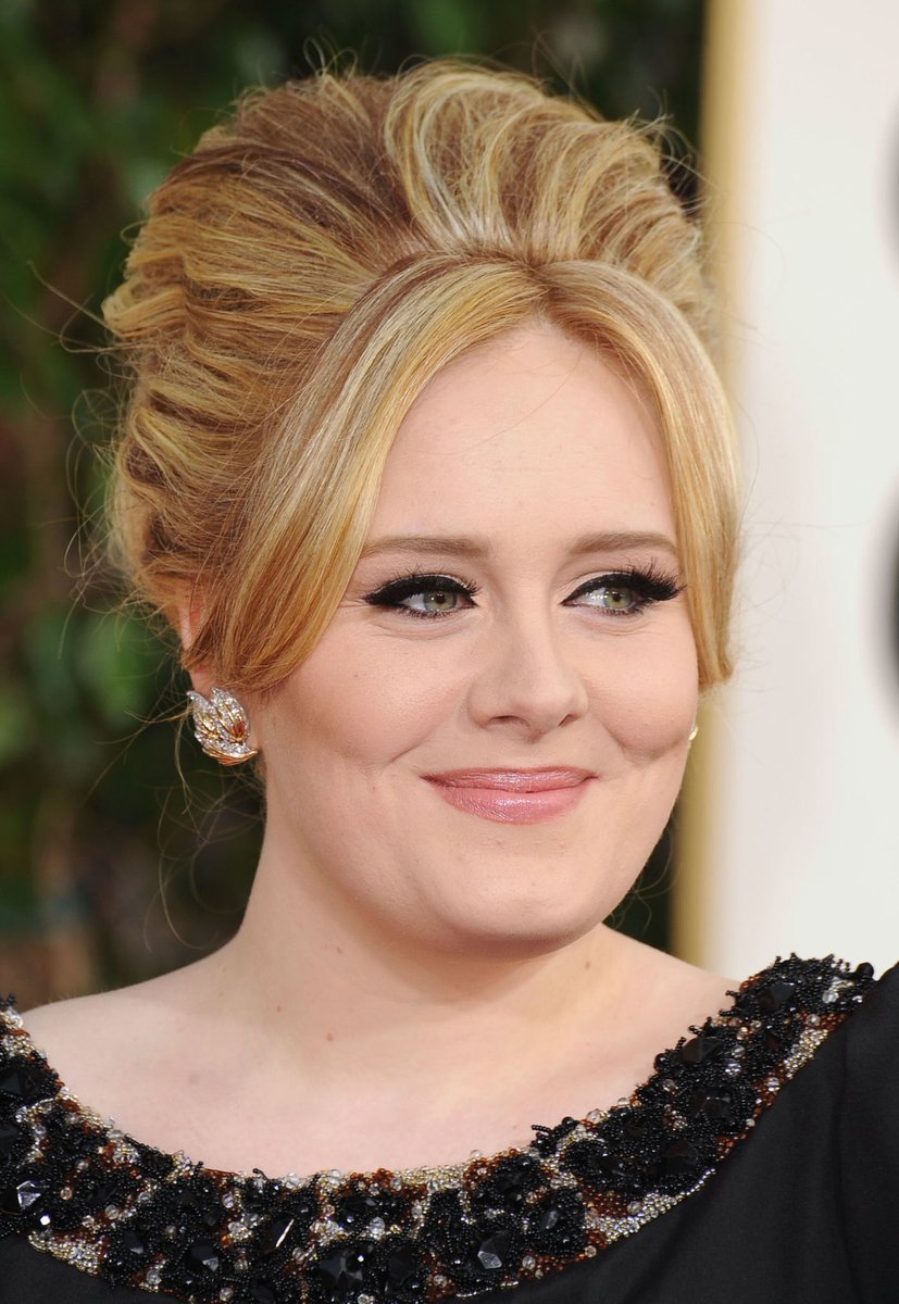 AdelesArchive's tweet photo. Adele appearance at the 70th Golden Globes Awards, 2013. Arrivals and Red Carpet. https://t.co/OjlJBkuoQ7
