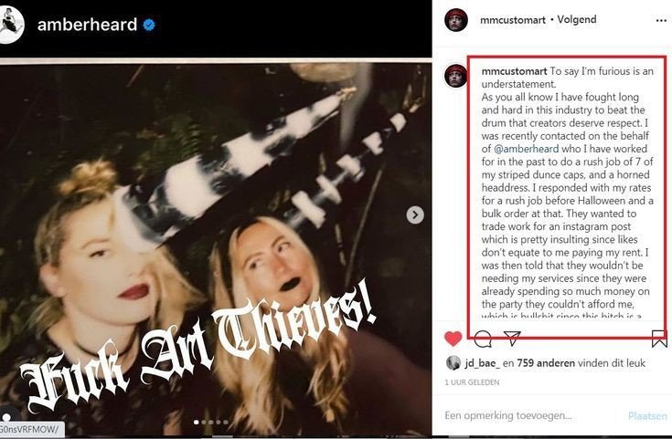 I hope nobody's forgotten how Amber Heard stole a PARTY HAT DESIGN from a small creator ⚠️

#JOHNNYDEPPWINS #TheDefendantIsAnAbuser #Aquaman2