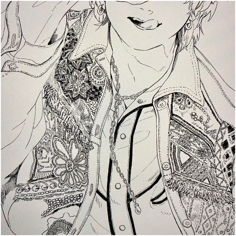線画の方がかっこいいから本当はこっちが好き。色塗りの仕方が合ってないんかな…
https://t.co/eqfabXCy9W 