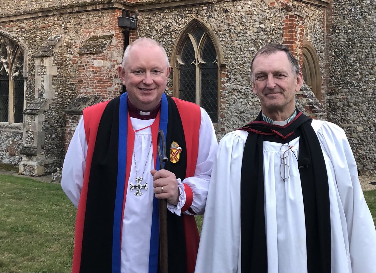 IreneKettle's tweet photo. Wonderful to be at the Licensing &amp; Installation of ⁦The Revd Ian Scott-Thompson @MarksTeyChurch⁩ who is now Priest-in-Charge #GreatTey #LittleTey #WakesColne &amp; #Chappel too. ⁦@bishcolchester⁩ ⁦@chelmsdio⁩ https://t.co/uuG6BF3WfW