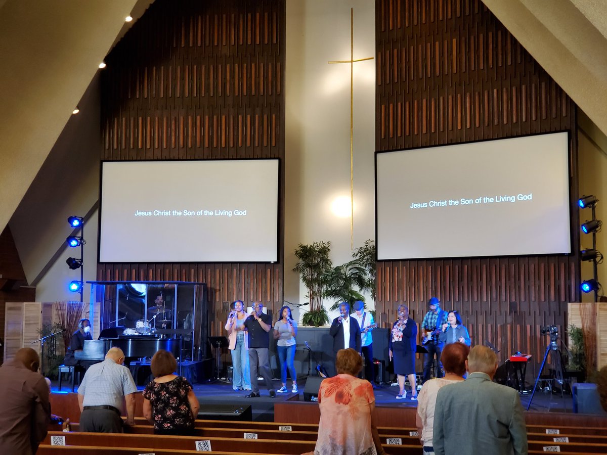 UCCLosAngeles's tweet photo. "Just to know Him
Just to know Him
Jesus Christ the Son of the Living God
Oh how He cares for you
Cares for me"
#WorshipWednesday #JustToKnowHim
#Jesus #uccLA #LeaveLegacy22 https://t.co/LT7x3dWbuw