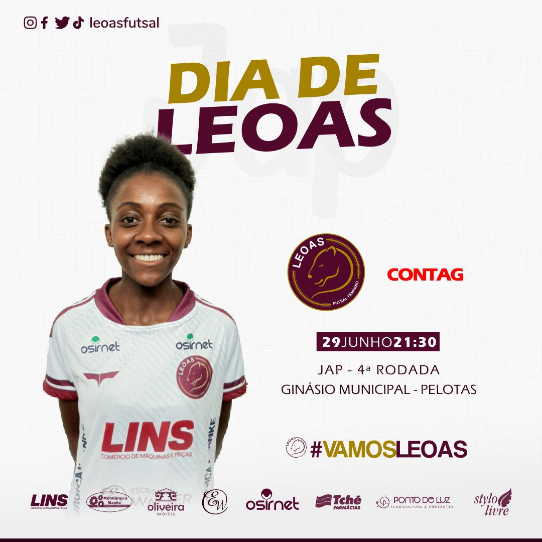 leoasfutsal's tweet photo. é dia...

DIA DE LEOAS!!!!!🔥🔥🔥🔥🔥🦁⚽️

#Vamooooooooooo

Logo mais às 21:30 #asGu da Leoas entram em quadra para enfrentar o CONTAG pela quarta rodada do JAP. A equipe ocupa a 5ª colocação na tabela e precisa muito de uma boa vitória para seguir viva na competição. https://t.co/CONz2HxvaG
