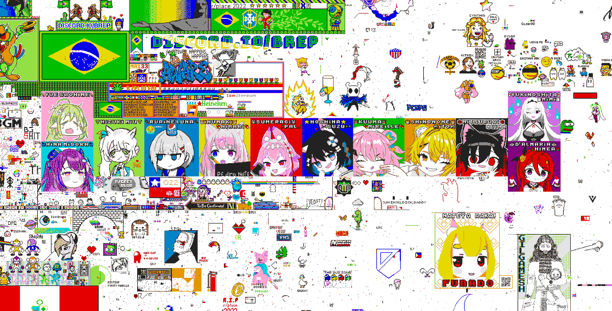 WactorCanvas's tweet photo. And the Wactor PixelCanvas line, up to Gen 4 is done
A total of 192,114 pixels were placed, one per minute per person.
Individually would be more than 3201 hours but with the help of many Wactor Fans, all these pixel arts were done in 3 months.

[here]
https://t.co/sdXb7vsZtA https://t.co/YXkuAqmMv7