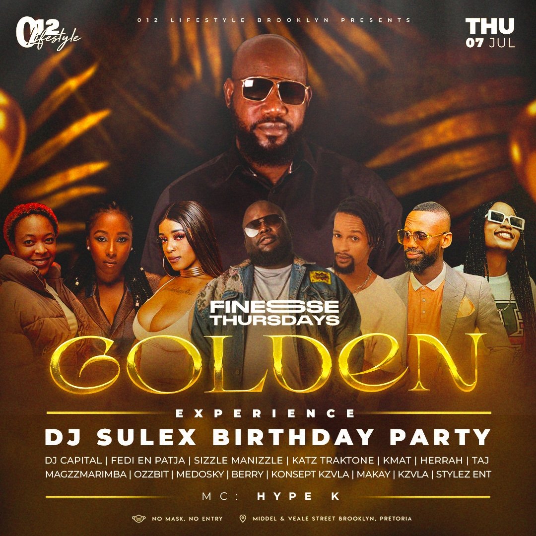 Bursting the night 💯 🎶🎵 <a href="/DJCapital90/">Deejay</a> <a href="/sizzlemanizzzle/">Baddest🔥🔥</a> <a href="/Herrah_/">Herrahmusicofficial</a> <a href="/ajadiameda/">Medosky</a> <a href="/kzvla_official/">Konsept</a> <a href="/iamdjtaj/">Dj Taj [TheBeard]</a>  <a href="/012_Lifestyle/">012 Lifestyle_brooklyn</a> n more... Cc <a href="/GOLDFiNGERS_RSA/">GOLD</a> <a href="/miistercash/">MrCASH</a>