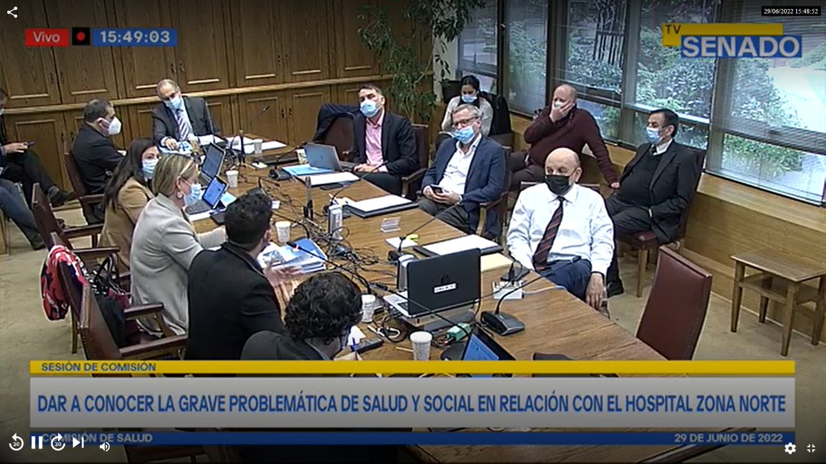 MuniColina's tweet photo. Hoy se llevó a cabo en la C. del Senado una nueva sesión de la Comisión de Salud, en donde la edil de Colina @imvalenzuela expuso acerca de lo relevante que es la urgencia de la construcción del Hospital de la Zona Norte.

Revisa la sesión aquí
https://t.co/GBkZyQLR9k https://t.co/th14doyXBC